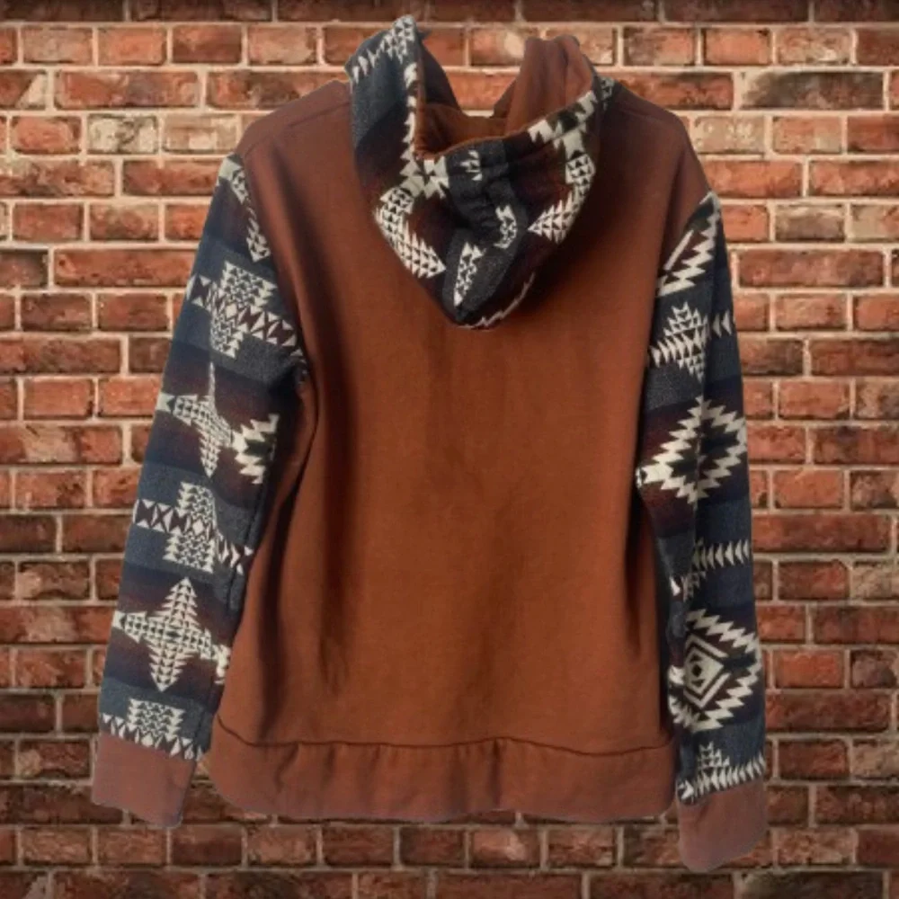 Pendleton patterned hoodie - Picture 2 of 2